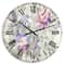 Designart Garden Dreams Flower Farmhouse Wall Clock